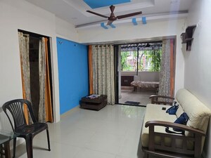 Living Room in 1 BHK Apartment at Lokpuram Complex, Vasant Vihar – for Rent
