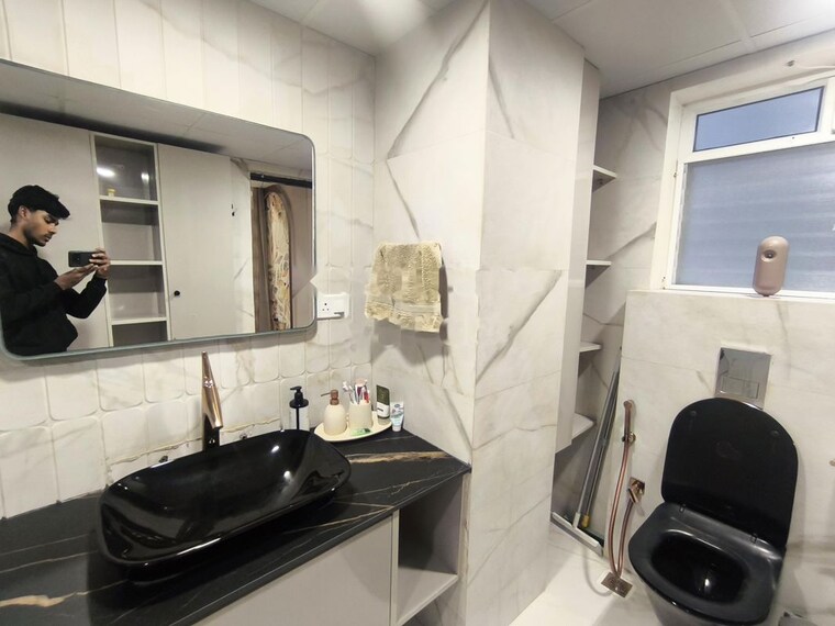 Kitchen, ambience-courtyard 3 Bedroom 2750 Sq.Ft. Apartment In Manikonda Hyderabad 10596687