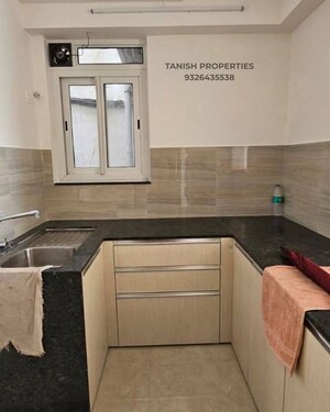 Kitchen in 2 BHK Apartment at Indiabulls One Indiabulls, Pokhran Road No Two – for Rent