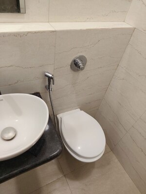 Bathroom in 2.5 BHK Apartment at Platinum Life, Andheri West – for Rent