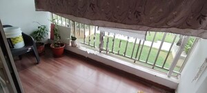 Balcony in 3 BHK Apartment at Accurate Wind Chimes, Gachibowli – for Rent