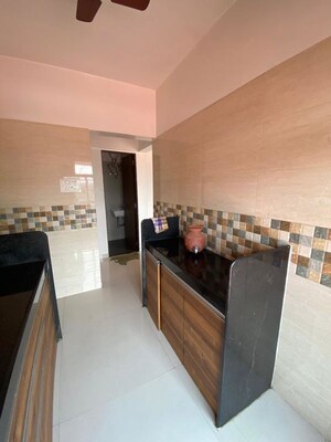 Kitchen in 1 BHK Apartment at Shree Riddhi Siddhi Sumukh Hills, Kandivali East – for Rent