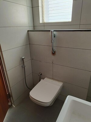 Bathroom in 3 BHK Apartment at EIPL Corner Stone, Gandipet – for Rent