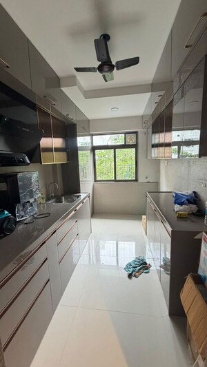 Kitchen in 2 BHK Apartment at Crescent Silverwoods, Powai – for Rent