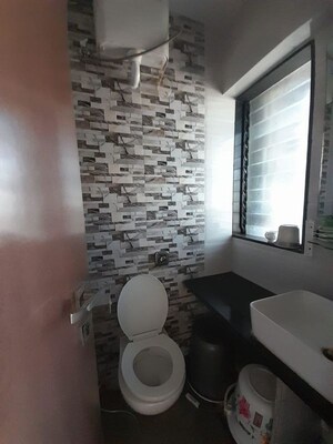 Bathroom in 2 BHK Apartment at Panorama Tower Andheri, Andheri West – for Rent