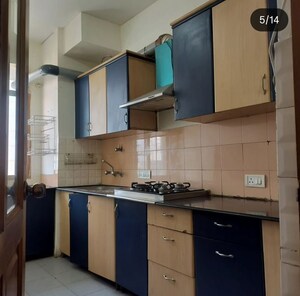 Kitchen in 3 BHK Apartment at DLF The Wellington Estate, Dlf Phase V – for Rent