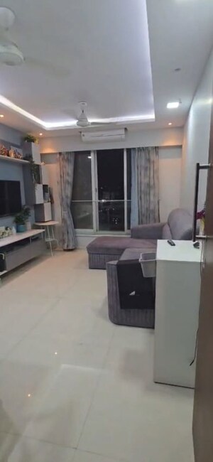 Living Room in 2 BHK Apartment at Courtyard by Narang Realty and The Wadhwa Group, Pokhran Road No Two – for Sale