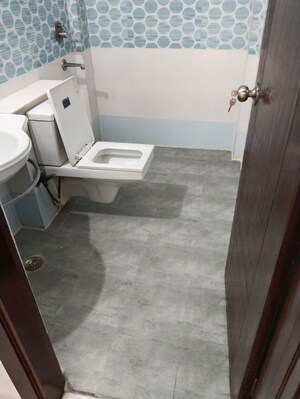 Bathroom in 3 BHK Apartment at Purvanchal Royal City, Chi V Greater Noida – for Sale
