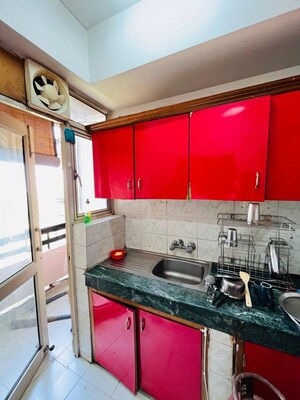 Kitchen in 1 BHK Apartment at Ansal Sushant Estate, Sector 52 – for Rent