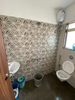 Bathroom in 2 BHK Apartment at Shree Riddhi Siddhi Sumukh Hills, Kandivali East – for Rent