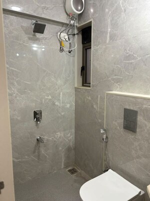 Bathroom in 3 BHK Apartment at Shree Park Altezza, Andheri West – for Rent
