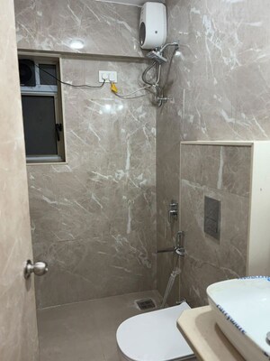 Bathroom in 3 BHK Apartment at Shree Park Altezza, Andheri West – for Rent