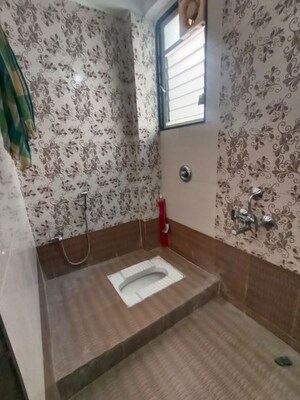 Bathroom in 4 BHK Apartment at Wakad – for Sale