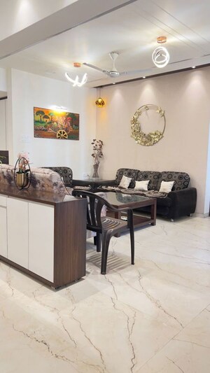 Living Room in 2 BHK Apartment at Harsh Vihar, Aundh – for Rent