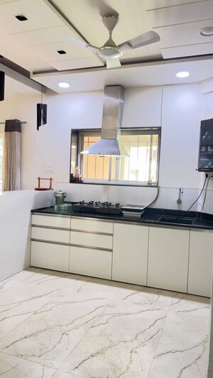 Kitchen in 2 BHK Apartment at Harsh Vihar, Aundh – for Rent