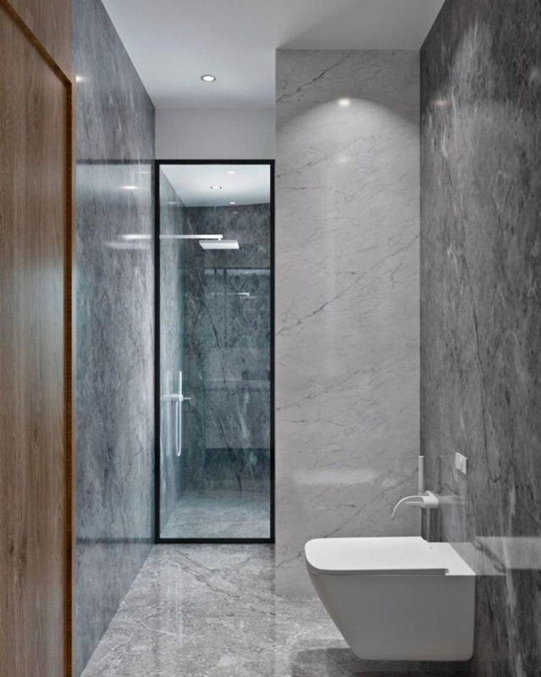 Bathroom, transcon-triumph-tower 3 Bedroom 1200 Sq.Ft. Apartment In Andheri West Mumbai 10596811