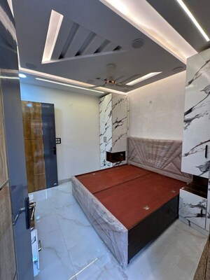 Bedroom in 3 BHK Builder Floor at Uttam Nagar – for Rent