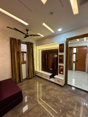 Living Room in 3 BHK Builder Floor at Uttam Nagar – for Rent