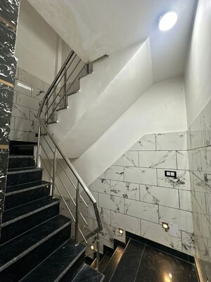 Staircase in 3 BHK Builder Floor at Uttam Nagar – for Rent