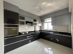 Kitchen in 3 BHK Apartment at Rajapushpa Provincia, Narsingi – for Rent