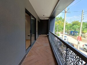 Balcony in 4 BHK Builder Floor at Sushant Lok I – for Sale