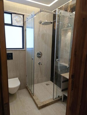 Bathroom in 4 BHK Builder Floor at Sushant Lok I – for Sale