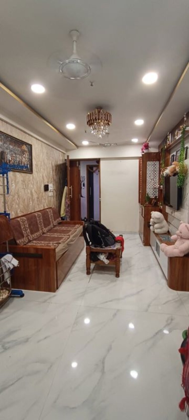 Living Room, gurukrupa-divyam 1 Bedroom 428 Sq.Ft. Apartment In Ghatkopar East Mumbai 10596829