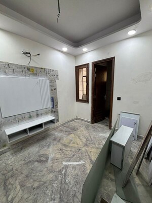 Living Room in 4 BHK Builder Floor at Rohini Sector 15 – for Sale