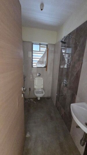 Bathroom in 2 BHK Apartment at Om Heights Malad, Malad East – for Rent