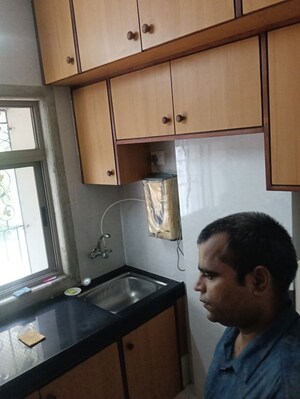 Kitchen in 1 BHK Apartment at Ekta Vivek Enclave, Dahisar West – for Rent