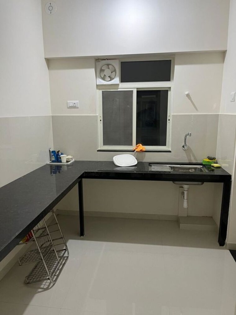 Kitchen, green-mint 3 Bedroom 900 Sq.Ft. Apartment In Sus Pune 10596888