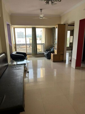 Living Room in 2 BHK Apartment at Bhoomi Castle, Malad West – for Rent