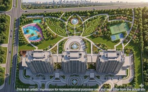4 BHK Apartment – Exterior View View at Godrej Crown Residences, Sector 27 Yamuna Expressway - for Sale