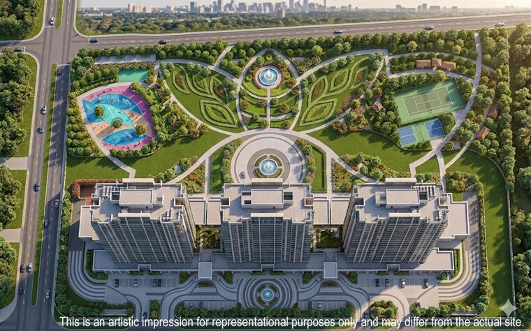 Exterior View, godrej-crown-residences 4 Bedroom 1850 Sq.Ft. Apartment In Sector 27 Yamuna Expressway Greater Noida 10538042