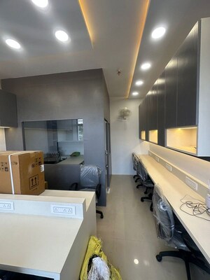 Kitchen in  Office Space at Bbd Bagh – for Rent
