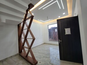 Staircase in 2 BHK Builder Floor at Kingson Green Villa Phase 2, Panchsheel Green – for Sale