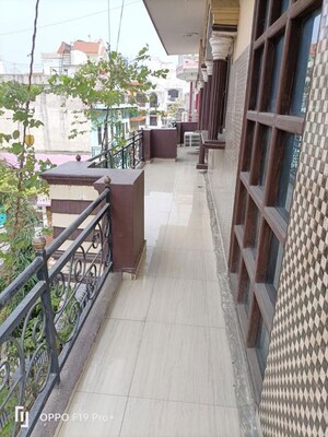 Balcony in 2 BHK Independent House at Unitech Arcadia, South City 2 – for Rent