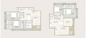 Floor Plan in 2 BHK Apartment at Shela – for Sale