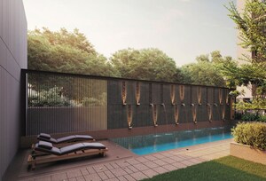 Swimming Pool in 2 BHK Apartment at Shela – for Sale