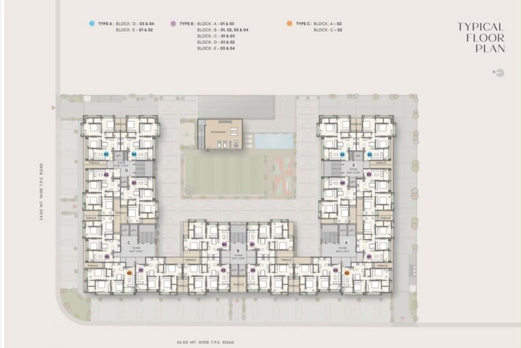 Master Plan, shela 2 Bedroom 968 Sq.Ft. Apartment In Shela Ahmedabad 10596966