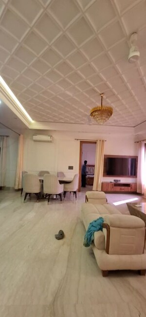 Living Room in 4 BHK Builder Floor at Chittaranjan Park – for Rent