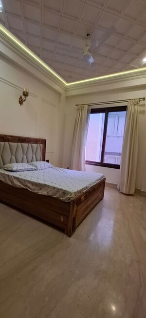 Bedroom in 4 BHK Builder Floor at Chittaranjan Park – for Rent