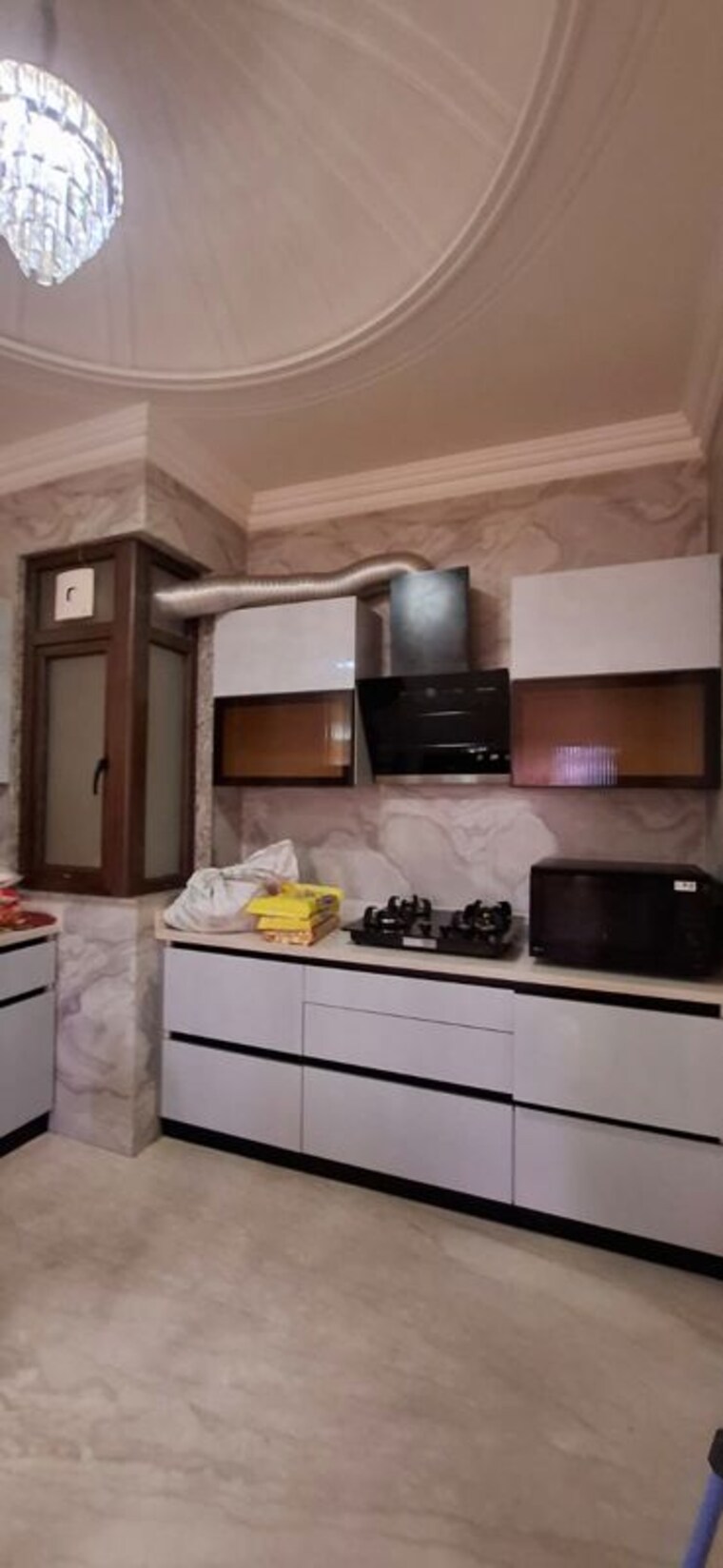 Kitchen, chittaranjan park 4 Bedroom 4500 Sq.Ft. Builder Floor In Chittaranjan Park Delhi 10596990