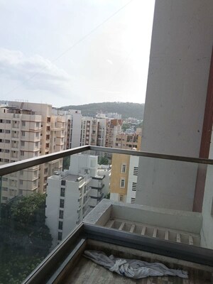 Balcony in 3 BHK Apartment at VTP Solitaire, Baner – for Rent