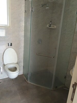 Bathroom in 3 BHK Apartment at VTP Solitaire, Baner – for Rent