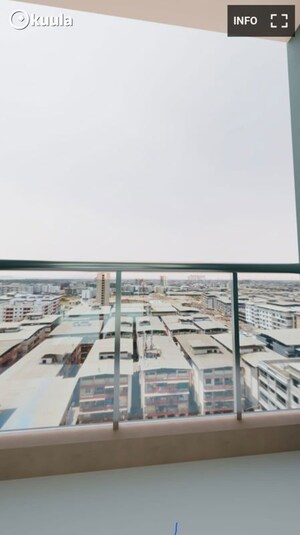 Balcony in 2 BHK Apartment at Greencrew Riddhi Siddhi NX, Kalher – for Sale