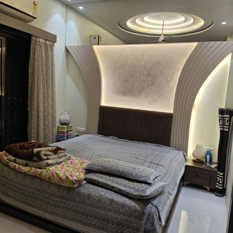 Bedroom, reserve-grove-chs 3 Bedroom 1000 Sq.Ft. Villa In Virar West Palghar 10597007