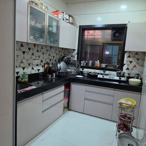 Kitchen in 3 BHK Villa at Reserve Grove CHS, Virar West – for Sale