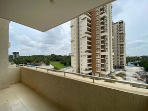 Balcony in 3 BHK Apartment at Hoyasala Ace Phase 2, Sahakara Nagar – for Rent
