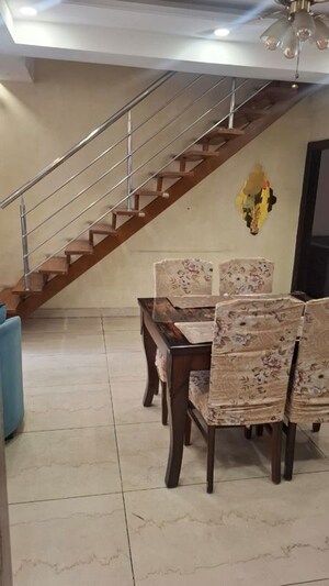 Dining area in 4 BHK Penthouse at Bliss Orra, Ambala Highway – for Rent